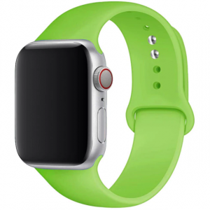 Apple watch silikonska svetlo zelena narukvica 42 mm, 44 mm, 45 mm