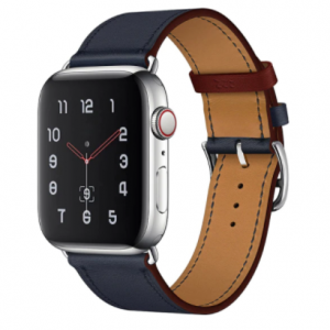 Apple watch kozna indigo narukvica 42 mm, 44 mm, 45 mm