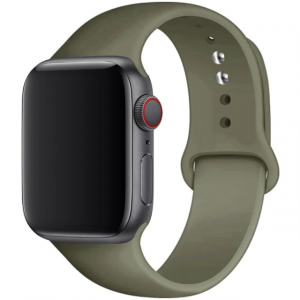 Apple watch silikonska siva (khaki) narukvica 38 mm, 40 mm, 41 mm