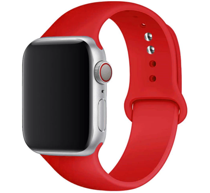 Apple watch silikonska crvena narukvica 42 mm, 44 mm, 45 mm