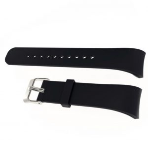 Silikonska crna narukvica za Samsung Gear Fit 2