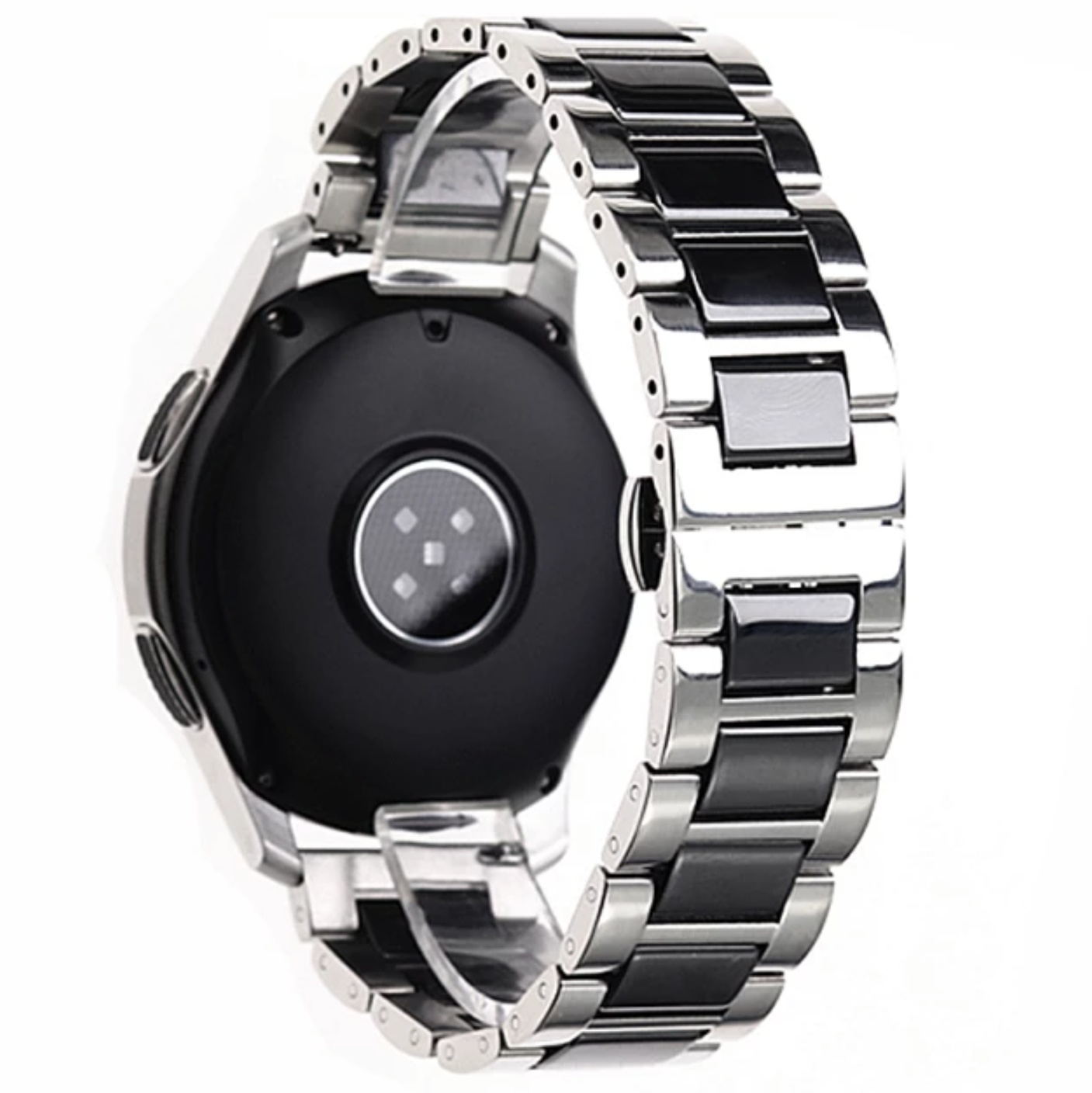 Sivo crna keramicka narukvica 22mm Samsung Watch, Huawei Watch, Amazfit Watch