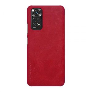 Futrola Nillkin Qin za Xiaomi Redmi Note 11 crvena