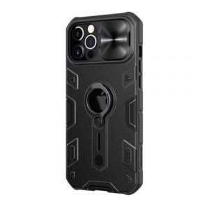 Futrola Nillkin Cam Shield Armor za Iphone 12/12 Pro (6.1) crna with logo
