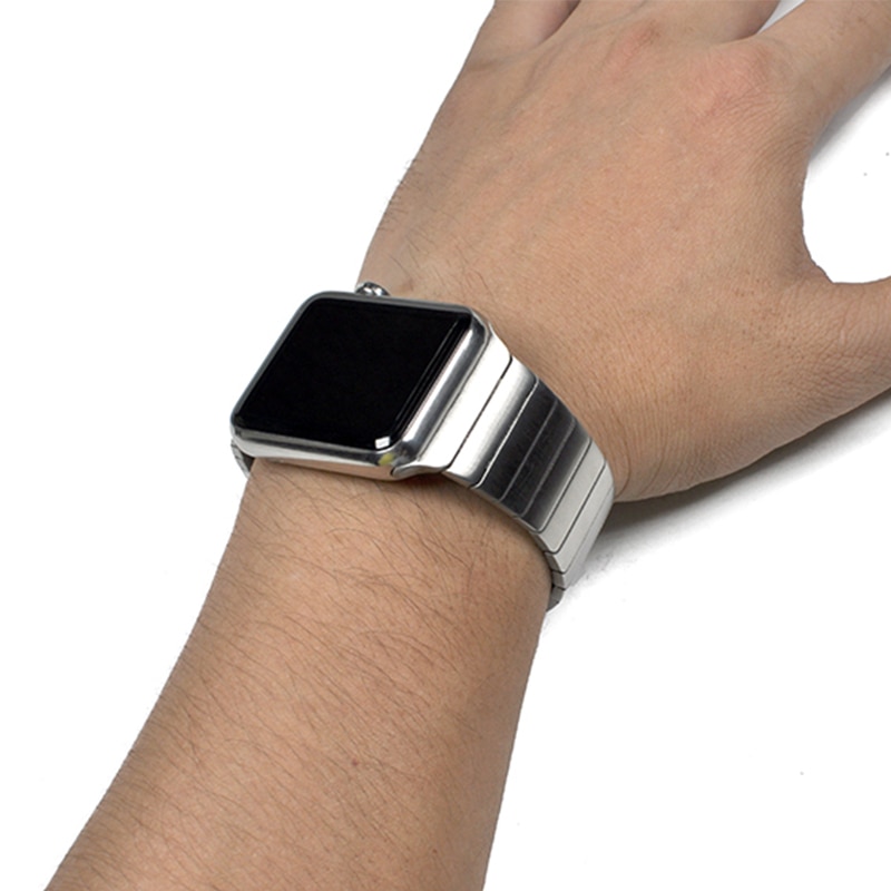 Apple watch silver metalna narukvica 42 mm, 44 mm, 45 mm - Слика 3