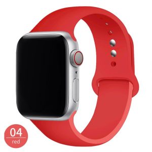 Apple watch silikonska crvena narukvica 38 mm, 40 mm, 41 mm
