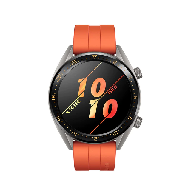 Narandzasta silikonska narukvica 22 mm Huawei Watch GT/GT 2 Pro/GT3/GT 3 pro/Huwei Watch 3
