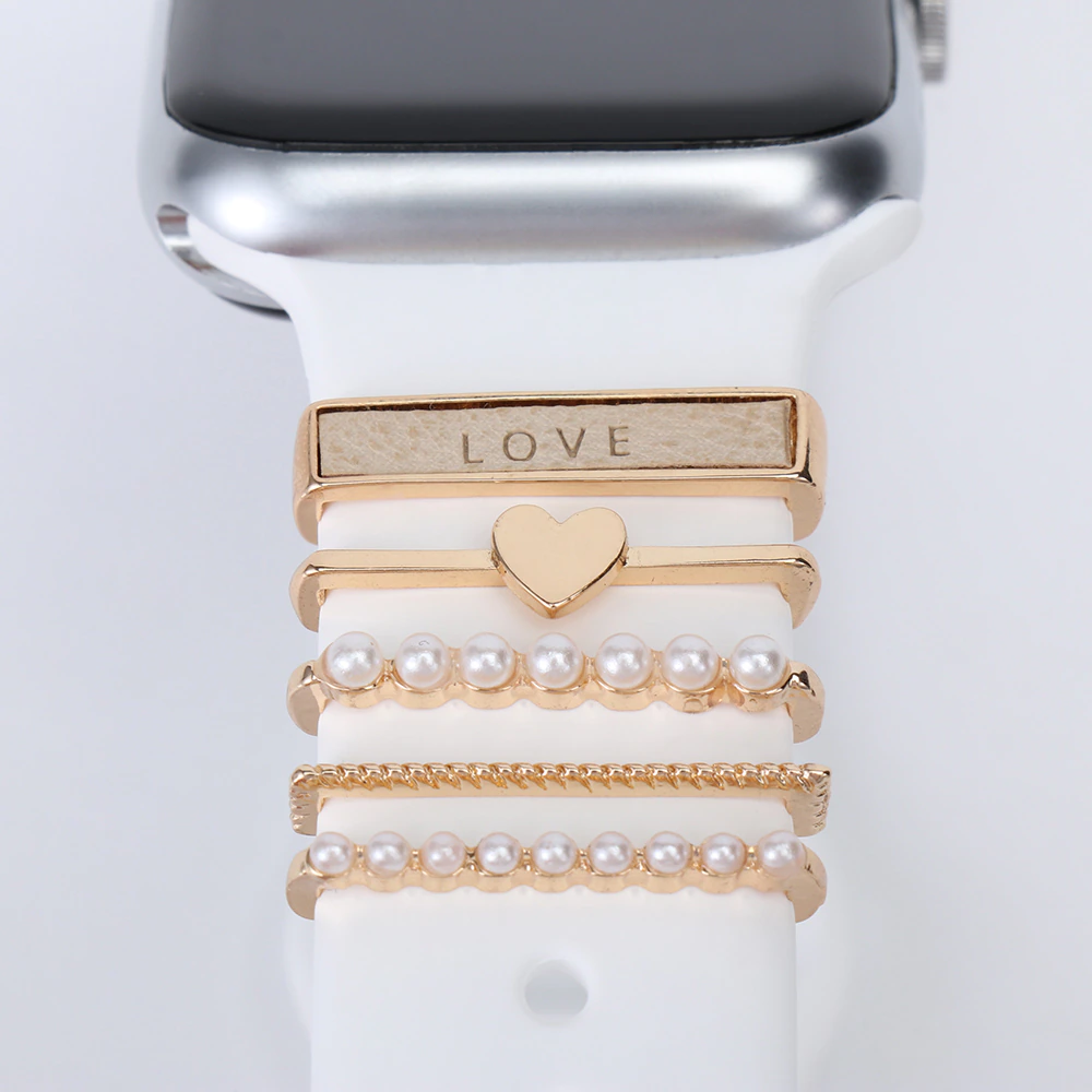 Dekorativni nakit za Apple Watch narukvice, Sasmusng Watch 3/4/5 narukvice komplet Deco - Слика 3