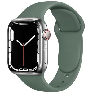 Apple watch silikonska dark green narukvica 38 mm, 40 mm, 41 mm