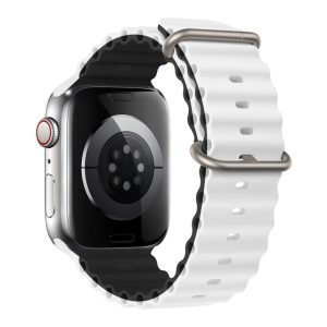 Apple watch silikonska bela narukvica 38 mm, 40 mm, 41 mm