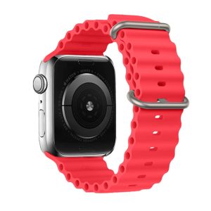 Apple watch silikonska crvena narukvica 42 mm, 44 mm, 45 mm, 49 mm