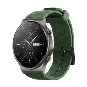 Vojna zelena silikonska narukvica 22 mm Huawei Watch GT/GT 2 Pro/GT3/GT 3 pro/Huwei Watch 3
