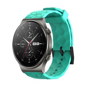 Zelena mint silikonska narukvica 22 mm Huawei Watch GT/GT 2 Pro/GT3/GT 3 pro/Huwei Watch 3