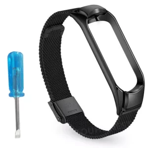 Xiaomi mi band 8/8 Pro metalna crna pancir narukvica