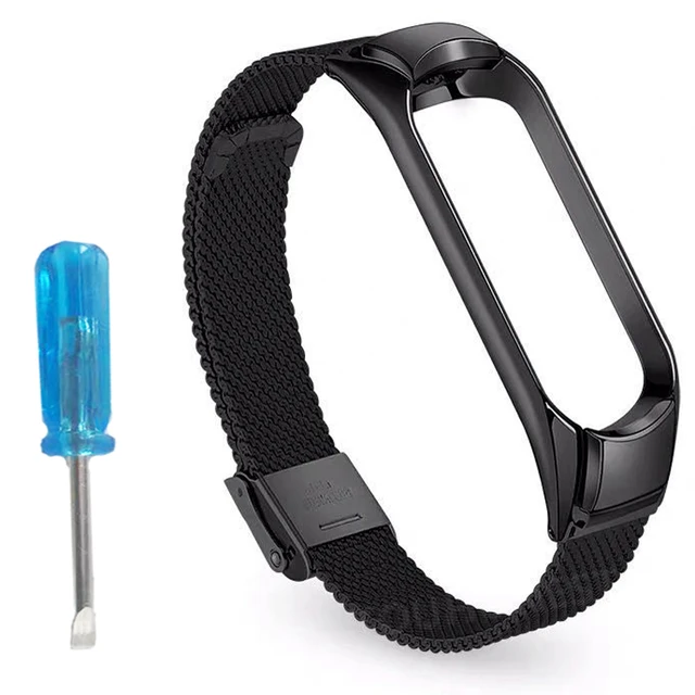 Xiaomi mi band 8/8 Pro metalna crna pancir narukvica
